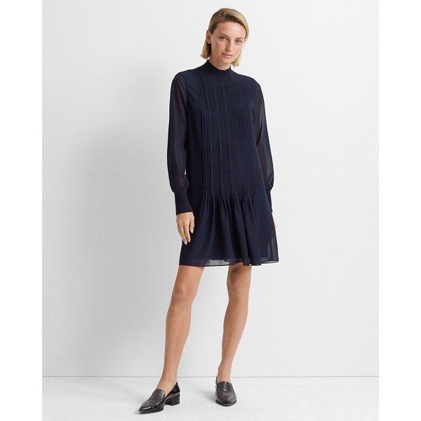 Club Monaco Eclipse Pintuck Rib Dress
