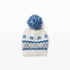 Club Monaco Color Brown Byannca Fair Isle Hat
