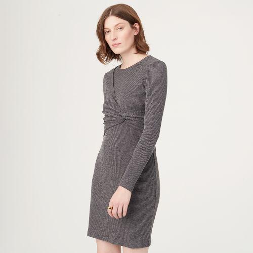 Club Monaco Color Grey Seleen Knit Dress