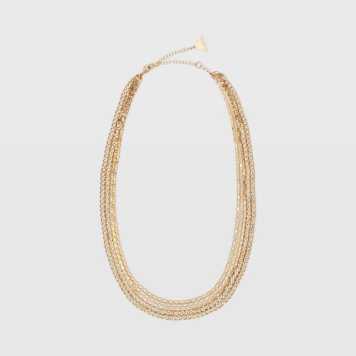 Club Monaco Color Gold Ser Beaded Tassel Necklace