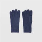 Gl Color Blue Kensington Cashmere Gloves
