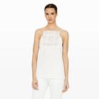 Club Monaco Color White Sulana Tank In Size L