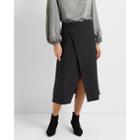 Club Monaco Lacquer A-line Cutaway Skirt