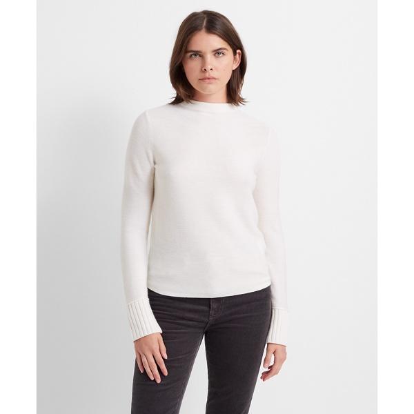 Club Monaco Cream Tommie Merino Sweater