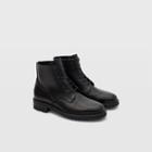Club Monaco Color Black Wings + Horns Officer Boot