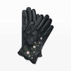 Gl Color Black Vidita Leather Glove