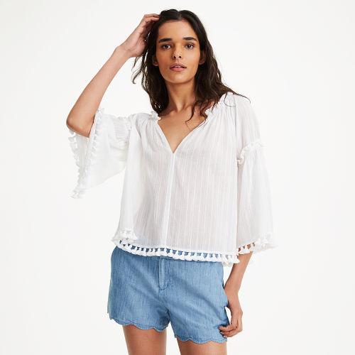 Club Monaco Color White Tansa Shirt