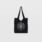 Club Monaco Color Black Crest Tote Bag