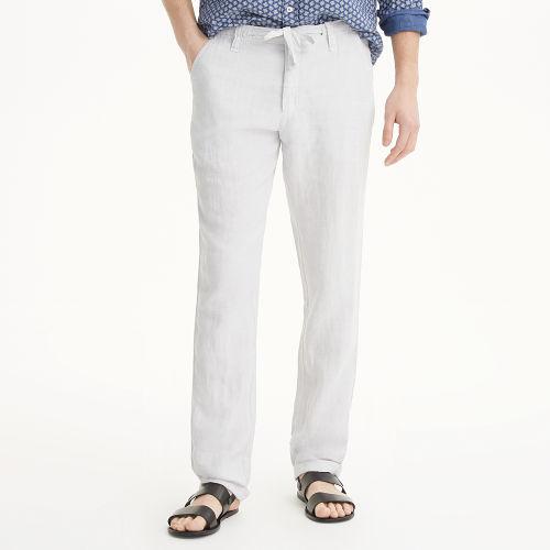 Club Monaco Color Grey Hartford Linen Pant