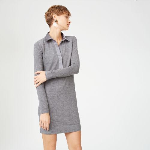 Club Monaco Color Steel Heather Sabrae Sweater Dress