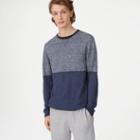 Club Monaco Color Blue Linen Rollneck Sweater