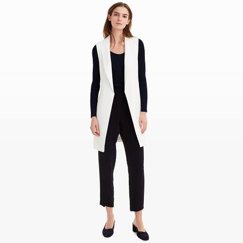 Club Monaco Color White Lukkena Vest