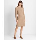 Club Monaco Tabac Ribbed Sweater Dress