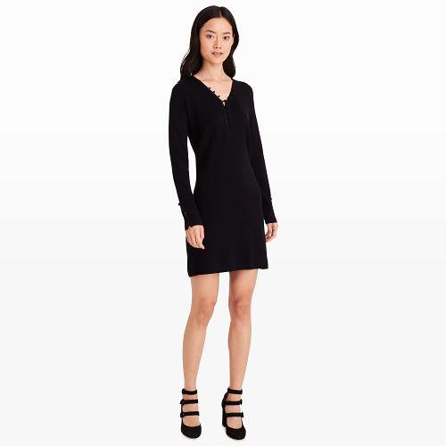 Club Monaco Color Black Evangah Sweater Dress