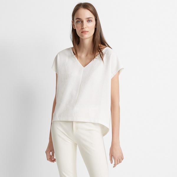 Club Monaco Blanc De Blanc Ayle Top