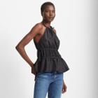 Club Monaco Black Priyah Silk Top