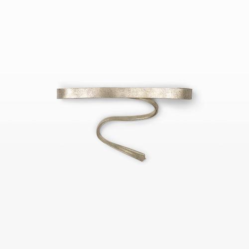 Club Monaco Color Gold Ada Skinny Wrap Belt