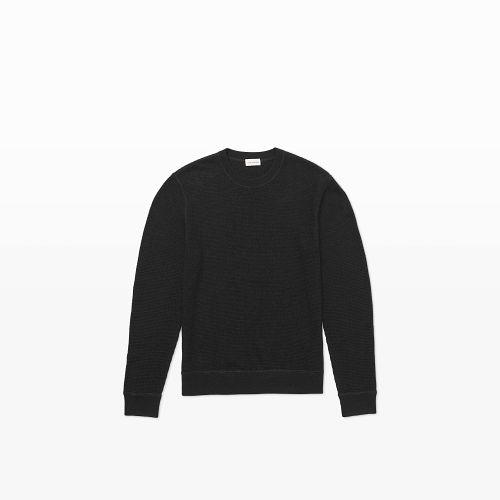 Club Monaco Color Surplus Green Thermal Crew Sweater