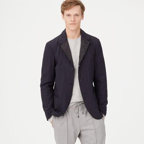 Club Monaco Color Blue Quilted Blazer