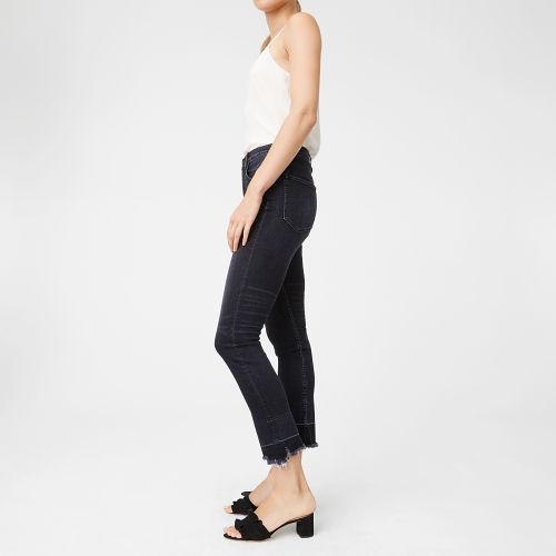 Club Monaco Color Black 3x1 Shelter Crop Jean