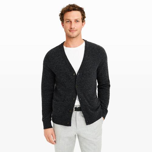 Club Monaco Color Grey Soft Wool Cardigan