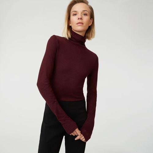 Club Monaco Color Red Julie Turtleneck