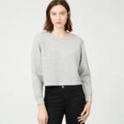 Club Monaco Color Grey Sofeefee Sweatshirt