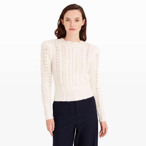 Club Monaco Color White Bahram Sweater