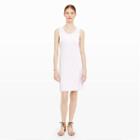 Club Monaco Color White Jalin Textured Sweater Dress