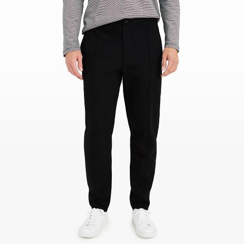 Club Monaco Color Black Raw Edge Wool Pant
