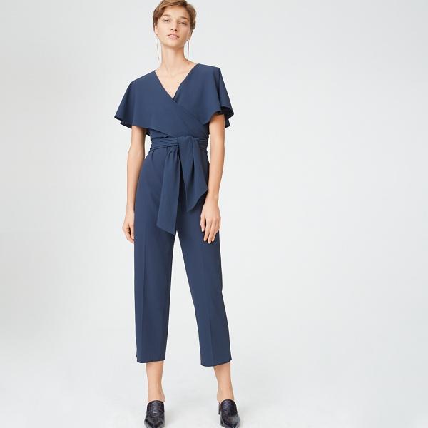Club Monaco Bright Cobalt Catalenah Jumpsuit