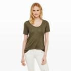 Club Monaco Color Toad Melange Kari Slub Tee