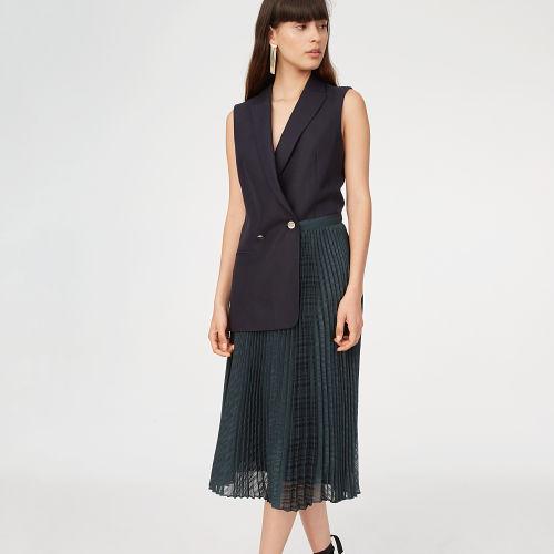 Club Monaco Color Blue Evageleen Vest