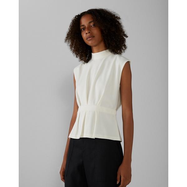 Club Monaco Pleated Waist Top