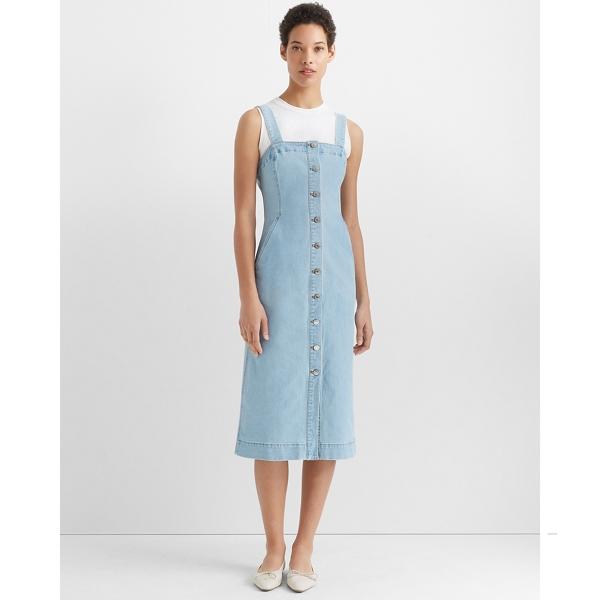 Club Monaco Denim Button Front Dress