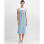Club Monaco Denim Button Front Dress
