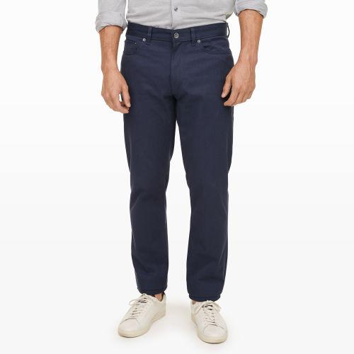 Club Monaco Color Blue 5-pocket Calvary Twill Pant