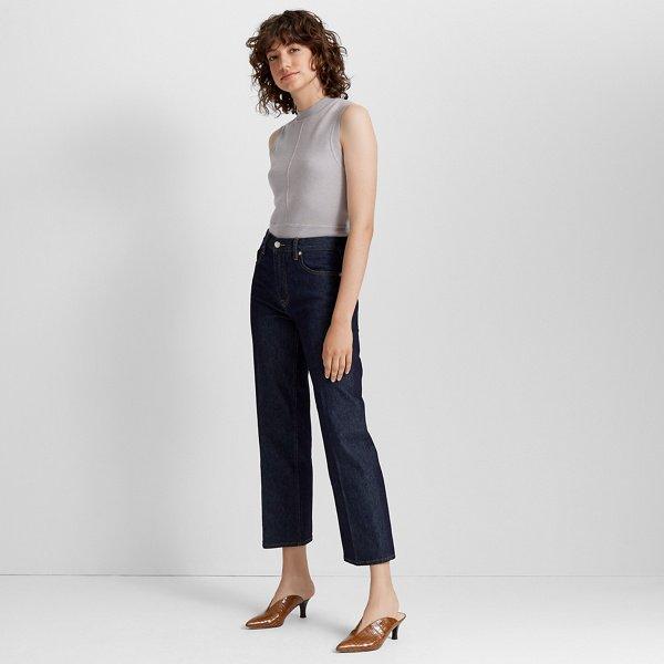Club Monaco Blue The Structured Bootcut