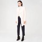 Club Monaco Color Pink Roenna Collarless Trench