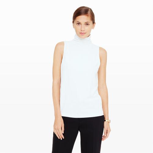 Club Monaco Color White Vancy Turtleneck