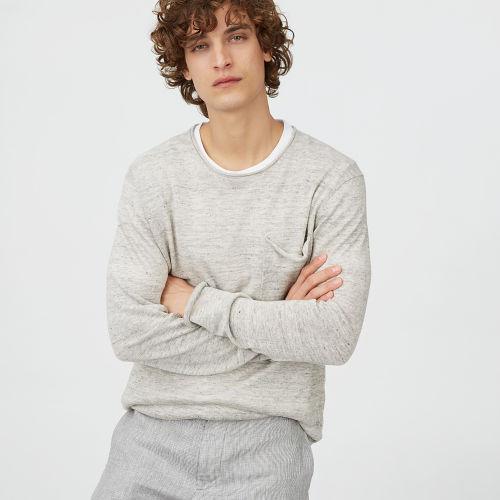 Club Monaco Linen Rollneck Sweater