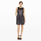 Club Monaco Color Black/black Shine Bria Dress