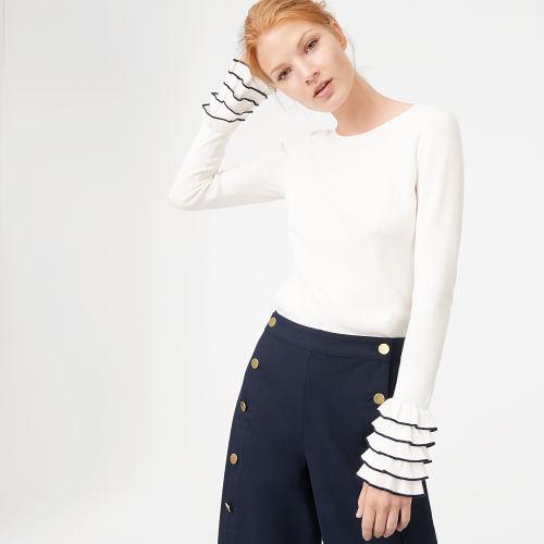 Club Monaco Color White Lillyvel Sweater