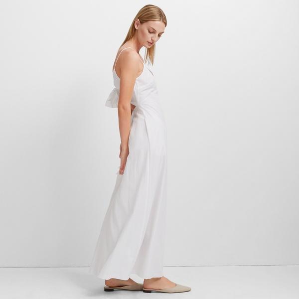 Club Monaco White Odessya Cotton Dress