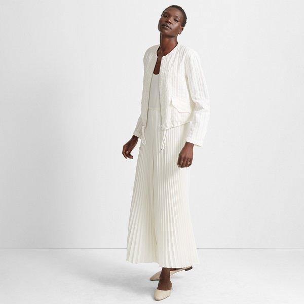 Club Monaco White Multi Syrinee Jacket