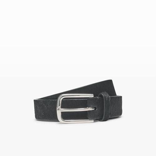 Club Monaco Color Black Calf Hair Belt