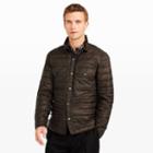 Club Monaco Color Black Quilted Cpo Shirt