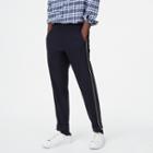 Club Monaco Navy Piped Elastic Pant