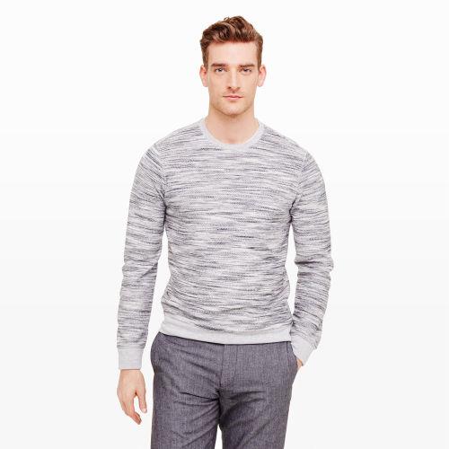Club Monaco Color Black Space-dye Sweatshirt