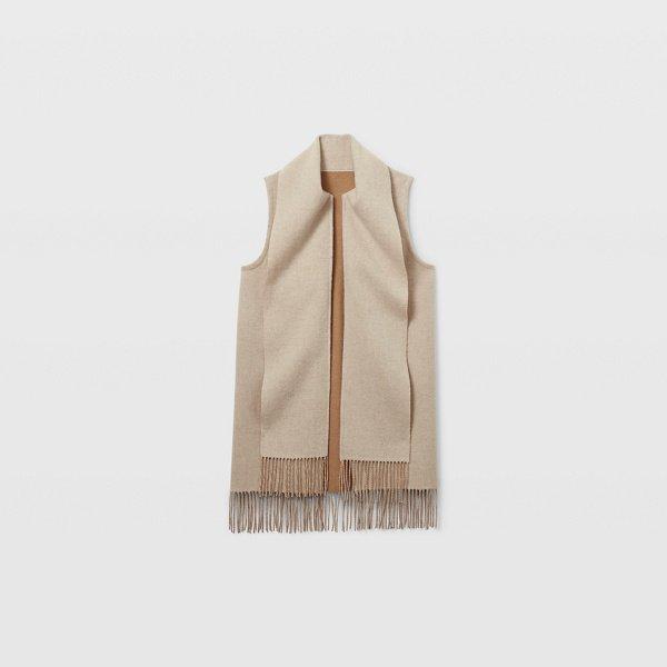 Club Monaco Honey/cream Isadora Wool Vest
